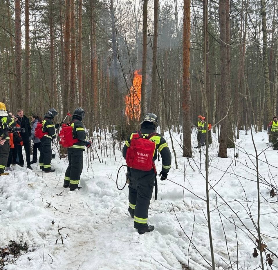 Прошли пожарно-тактические учения по ликвидации чрезвычайных ситуаций