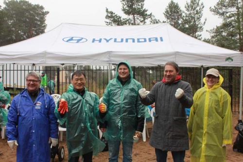 Завод Hyundai провел экологическую акцию по благоустройству родника